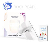 ROCK PEARL?หน้ากากความงาม LED แสงบำบัดผิว ลงรับประกัน 1 ปี เรือในประเทศไทย ผู้ประกันตนในประเทศไทย