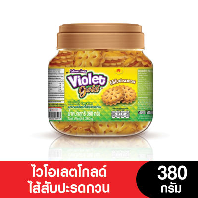 ไวโอเลตโกลด์ไส้สับปะรดกวน 380 กรัม (เจ) (หมดอายุ 21/8/2024)