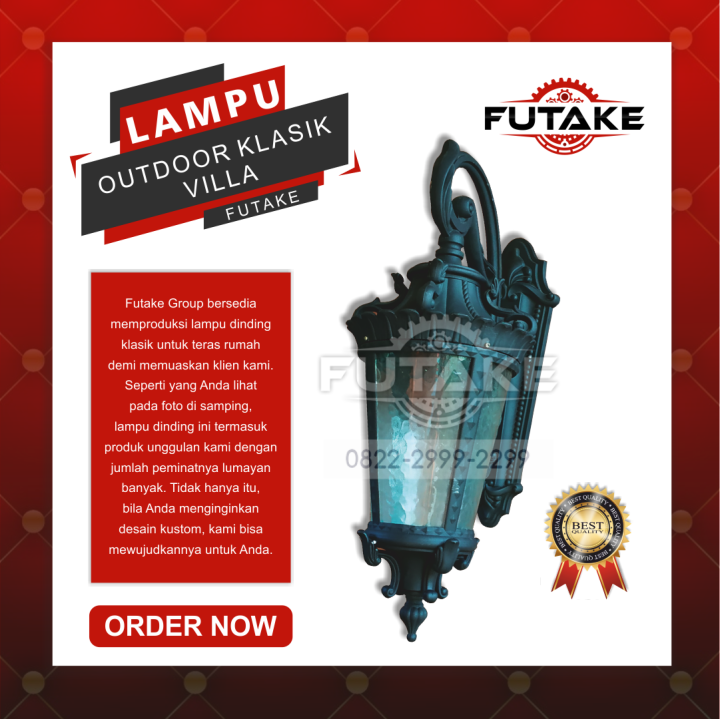 LAMPU HIAS ANTIK/ CANTIK/ NUANSA KLASIK UNTUK DINDING RUMAH ATAU