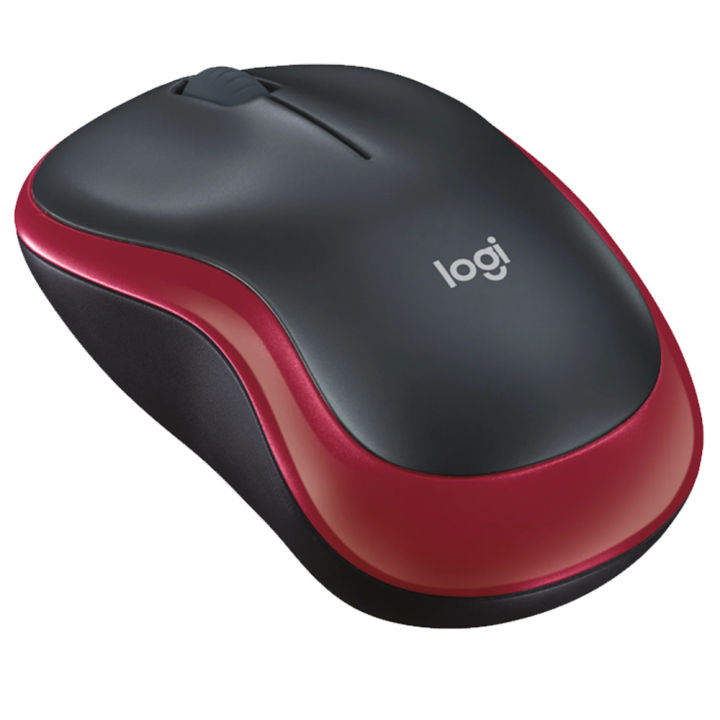 logitech-m185-wireless-mouse-red-เม้าส์ไร้สาย-สีแดง-ของแท้-ประกันศูนย์-3ปี