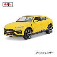 Maisto รถ1:24 Lamborghini URUS โมเดลรถของเล่นสามารถเปิดได้ประตูรถรถของเล่นสีเหลืองแบบคงที่