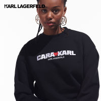 KARL LAGERFELD - CARA LOVES KARL SWEATSHIRT 226W1860 เสื้อสเวตเชิ้ต