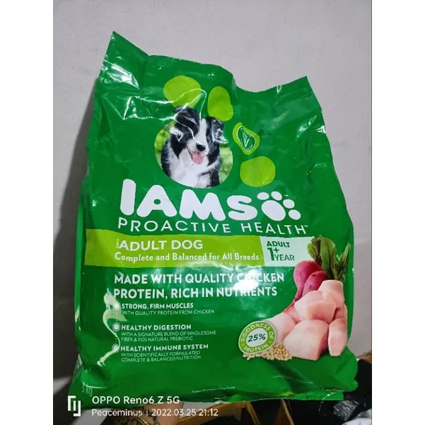 what dog food is like iams