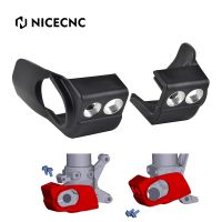 NiceCNC รองเท้าตะเกียบหน้าปลอกปกป้องขาปลอกกันกระแทกล่างสำหรับ GasGas EX EC MC 125 250 300 EXF MCF 250 350 450 2021 2022 2023