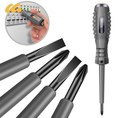 hot！【DT】 Electric Voltage Tester Non-contact Induction Digital Detector Screwdriver Indicator Electricians