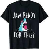 Movie Meg 2 The Trench（Jaws） graphic cotton O-neck T-shirt for men