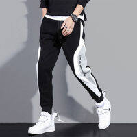 Sweatpants mens trendy brand new casual pants mens large size loose student sports long pants clothes trouser