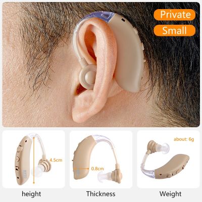 ZZOOI Rechargeable for Elderly Moderate to Severe Loss Drop Shipping Mini Digital Hearing Aid Sound Amplifiers Wireless Ear Aids Tools
