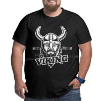 Kanpa Vikings Cotton T Shirts For Big Men Pattern Men Clothing Workout Tshirt