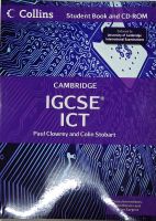 หนังสือ แบบเรียน เทคโนโลยีสารสนเทศและการสื่อสาร ภาษาอังกฤษ CAMBRIDGE IGCSE ICT 372Page