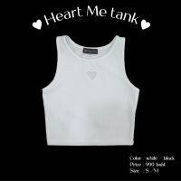 Varithorn - ? HEART ME ? tank top : white