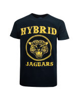 Hybrid T-shirt Men  ไฮบริดเสื้อยืดผู้ชายแขนสั้น สีดำ(Black)MTS-1336-BL