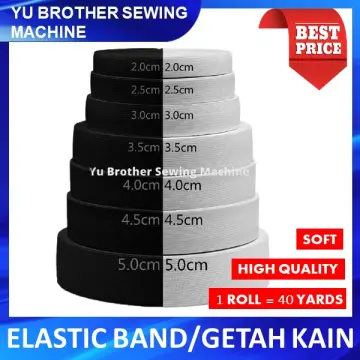 5 Yards/roll 1.5/2/2.5/3/3.5/4/4.5cm Elastic Bands Sewing Band Ribbons
