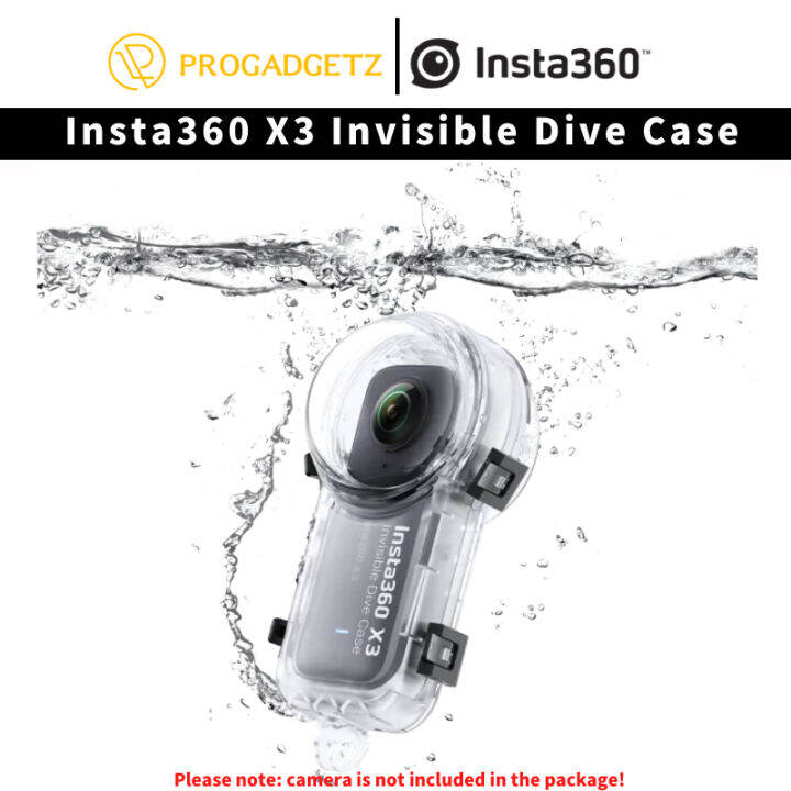 (Ready Stock) Insta360 X3 Invisible Dive Case Original | Lazada