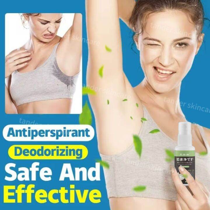 Deodorant Spray Armpit Odor Antiperspirant Underarm Fox Odor Deodorant