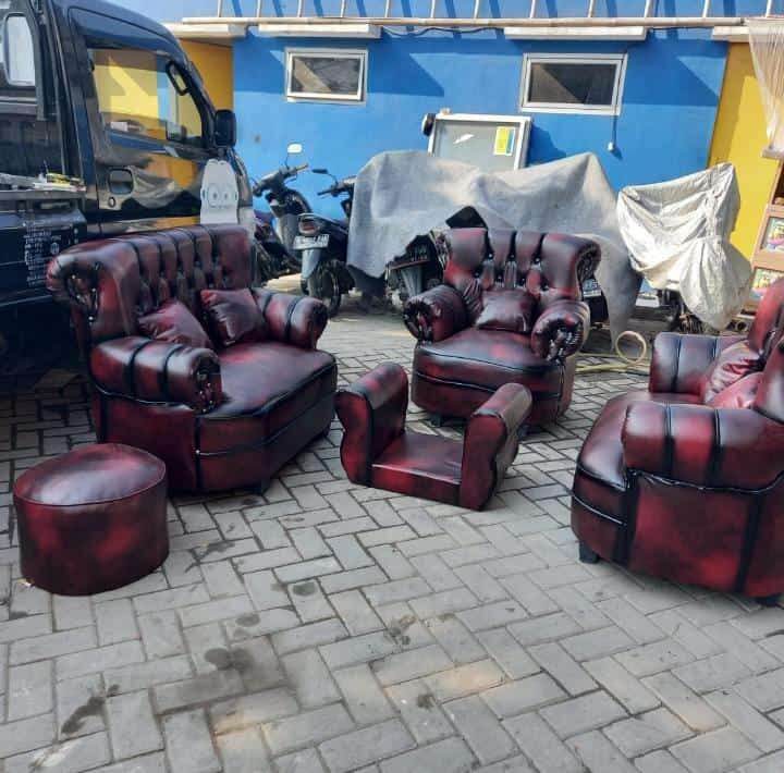 Sofa Jaguar Inul 321 + Puff + Meja Tamu Lazada Indonesia