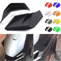 Universal Motorcycle Winglet Aerodynamic Spoiler Wing Kit with Adhesive Motorcycle Decoration Sticker for Kawasaki ninja 250/400