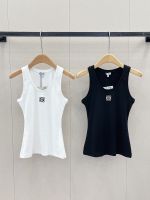 [Real Shot High Version] LOE Yang Mis Same Style Knitted Vest With Sleeveless Suspender T-Shirt Bottoming Shirt For Women