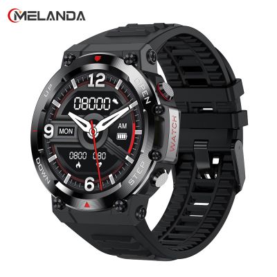 ZZOOI MELANDA New Sport Smart Watch Men Custom Dials Waterproof Heart Rate Fitness Tracker Bluetooth Call Smartwatch For Android IOS