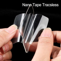 510pcs Nano Tape Tracsless Double Sided Tape Transparent No Trace Reusable Waterproof Adhesive Tape Home Hook wall sticker6x6cm