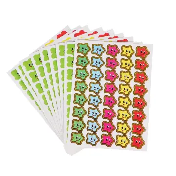 1000 Pcs Reward Stickers for Kids Classroom, Round Motivational and Praise Kids Sticker Labels to Motivate Responsibility & Good Habits (1 and 2