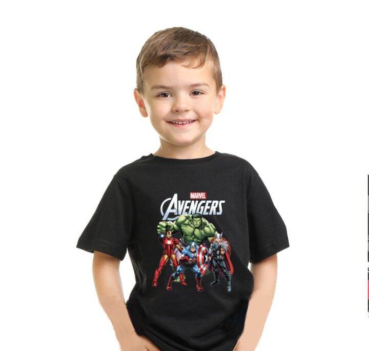 Avengers kids shirts sets | Lazada PH