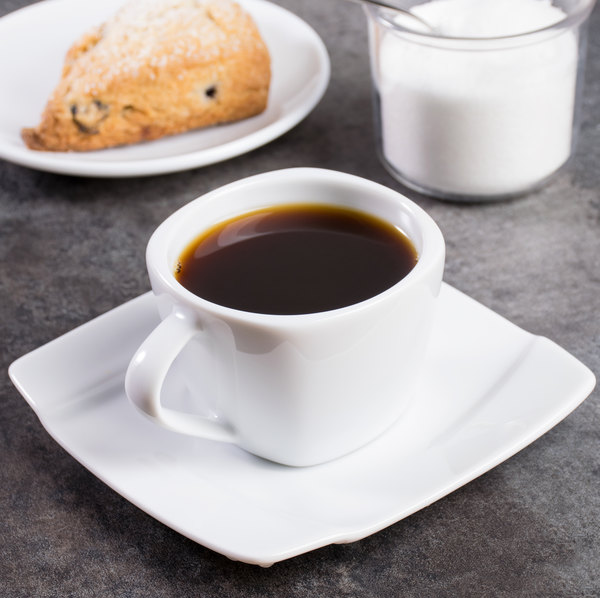 3 pcs/set 220CC porcelain square cup and saucer Lazada PH