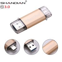 SHANDIAN USB 3.0 Promotions Type C 3.1 OTG 32GB 64GB External Storage memory stick 16GB 64GB Mobile computer USB flash drive