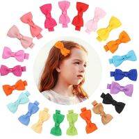 【YD】 20Pcs Colorful With Metal Clip Hairgrips for Children Small Hairpins Kids Hair Accessories