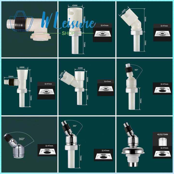 DIDI HandL Seal Water Pipe Sewer Deodorant Drain Connector Water Pipe