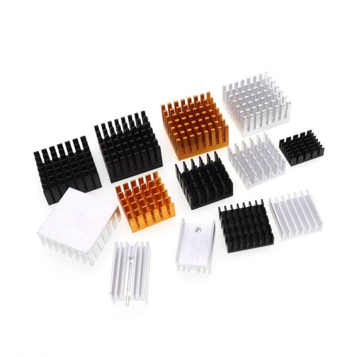 multi-size-aluminum-heatsink-radiator-heat-sink-for-electronic-ic-led-ram-mos-raspberry-pi-cooling-with-thermal-adhesive-tape-adhesives-tape