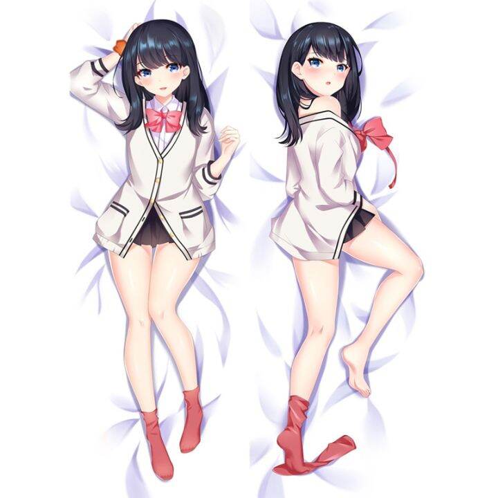 ปลอกหมอนลายอนิเมะเด็กผู้ชายเด็กผู้หญิง-ปลอกหมอนตัวกอด-dakimakura-ss-gridtakman-arada-rikka-ตกแต่งห้องบ้าน