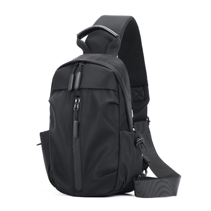 กระเป๋าเป้สะพายหลังชาย-gmga414-ผ้าไนลอนกันน้ำสไตล์-เหมาะกับกิจกรรมกลางแจ้ง-ใส่ของได้เยอะ-สีดำ-สีเทา