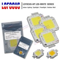 【♘COD Free Cas♘】 mian885 Led Cob Chip ไฟ Led 10W 20W 30W 50W 100 W สีขาวอุ่นไฟ Smd สำหรับ Diy 10 20 30 50 100 W กลางแจ้งวัตต์