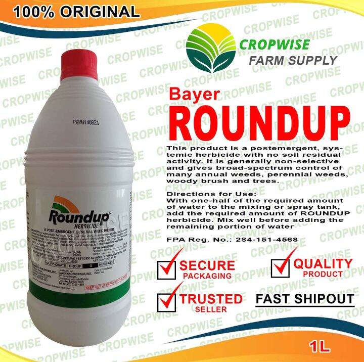 Bayer ROUNDUP Liter Herbicide | Lazada PH