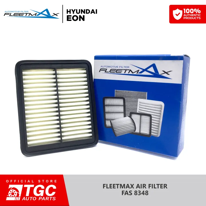 Fleetmax Air Filter / Air Cleaner Hyundai Eon 2012 - 2017 FAS8348 1pc ...