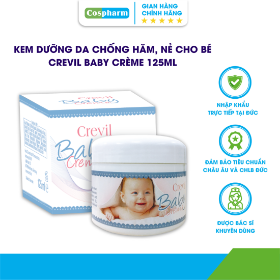 Kem chống hăm, chống nẻ, bảo vệ da trẻ em crevil baby cream - ảnh sản phẩm 1