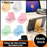 V-ELECTRONIC ปรับได้ปรับได้ รองรับแท็บเล็ต แบบพกพาได้ พับเก็บได้ ขาตั้งโทรศัพท์พับได้ สากลสากลสากล อเนกประสงค์อเนกประสงค์ ชั้นวางโทรศัพท์มือถือ สำหรับ Desk Table/IPad โต๊ะโต๊ะโต๊ะ