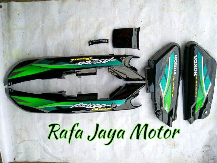 Cover Body Honda Astrea Grand Grend Plus Box Aki Dan Striping Lazada Indonesia