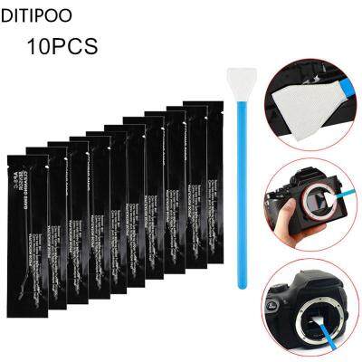 10pcs Professional Sensor Cleaning Kit Cleaner Swab Ultra for Digital Cameras CCD or CMOS Sensor for Full-Frame APS-C Sensors