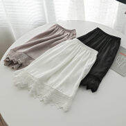 Alisa.Sonya Quần Short Cạp Co Giãn Vải Satin Topstudio Quần Lửng Cơ Bản