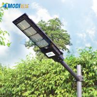 ไฟถนนโซล่าเซลล์100W 200W ไฟติดผนังโซล่าเซลล์SOLAR STREET LIGHT โคมไฟถนนโซล่าเซลล์ (แสง : ขาว) DAYLIGHT กันน้ำ IP65