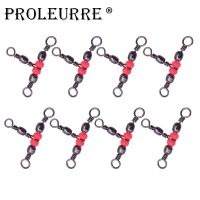 10Pcs/lot Fishing Tackle Accessory equipment Rolling Swivels Hooks