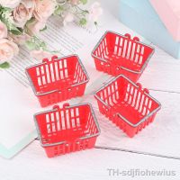 【hot】∋☃✚  Shopping Basket Pretend Kids Supermarket Hand Miniature Dollhouse Decals