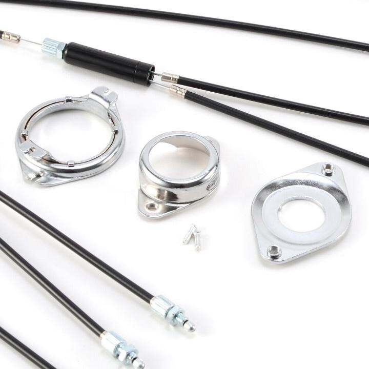 BMX Gyro Brake Cables Housing Front Rotor 1'' Stem Riding Brake Line