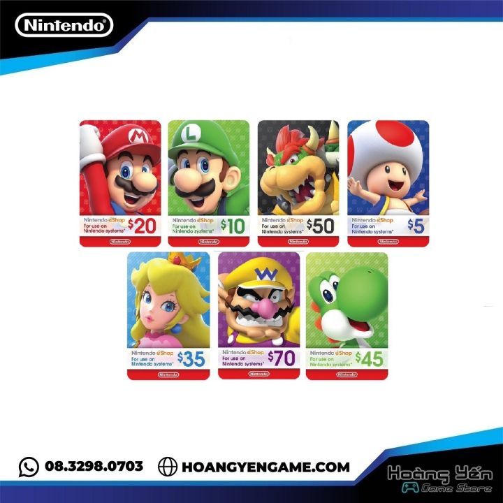 eshop card for nintendo switch