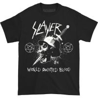 Hot sale Slayer Band T-shirt Dagger Skull Official Merchandise T-Shirts - Adult T-Shirts - Mens T-Shirts  Adult clothes