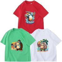 Toddler Boys Short Sleeve Tees Cotton Casual Graphic Crewneck Summer Top Clothes T-Shirts 3 Pack,2-14Yrs