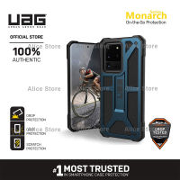 UAG Monarch Series Phone Case for Samsung Galaxy S20 Ultra / S20 with Military Drop Protective Case Cover - Navy Blue