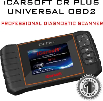  iCarsoft CR V2.0 Diagnostic Scan Tool for Multi-Brand Vehicles  (10-19 Vehicle Choices) +Oil Reset +EPB+BMS+DPF+SAS+ETC+BLD+INJ : Automotive